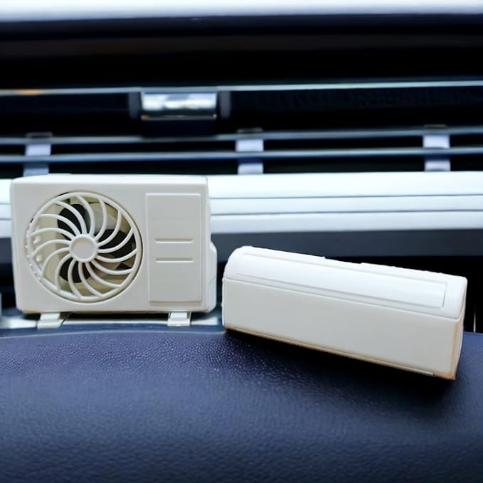 Mini Solar AC Car Aromatherapy - Perfume and Decor