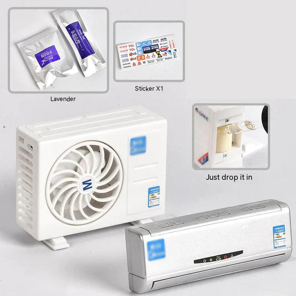 Mini Solar AC Car Aromatherapy - Perfume and Decor