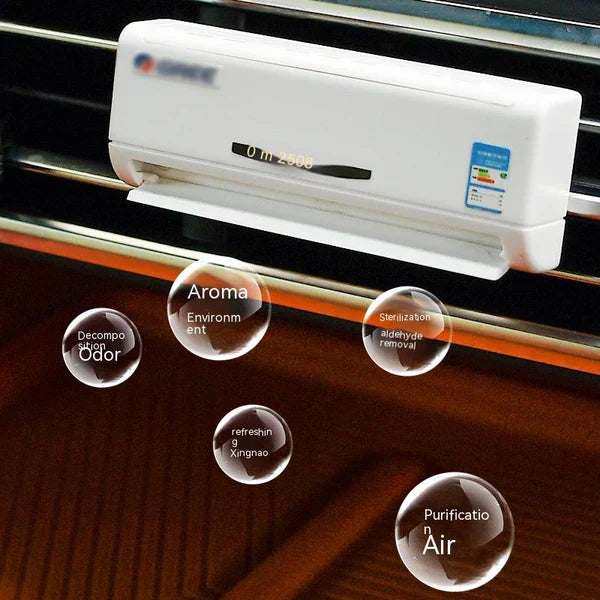 Mini Solar AC Car Aromatherapy - Perfume and Decor